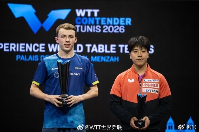 法国小将科顿逆转夺冠 男单决赛力克日本新星篠